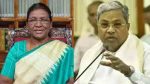 CM Siddaramaiah asked the President- Do you know Kannada? Murmu said- I love every language and tradition