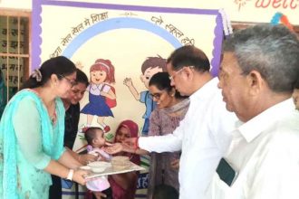 Anganwadi Centre will become a strong base for nutrition and education of children: Rajesh Nagar