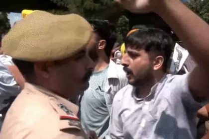 AAP MLA arrested in Jammu and Kashmir, party workers protest