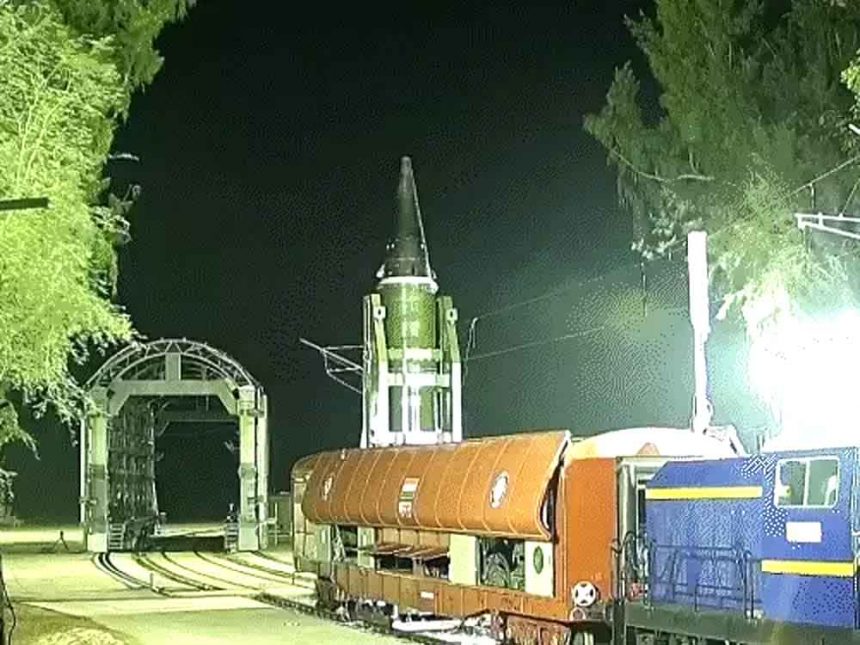 Agni-Prime missile test fired from train for the first time in India