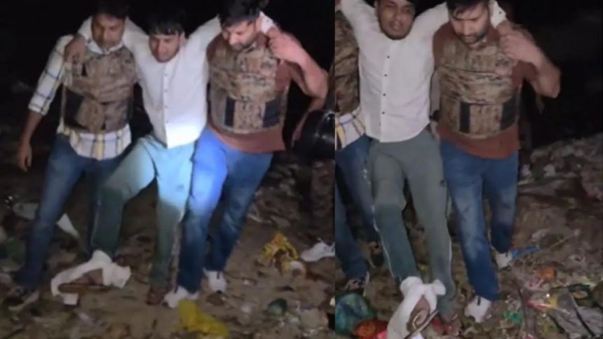 Crime Branch engaged in two encounters in half an hour, four criminals including mastermind Kamal Bhadana arrested