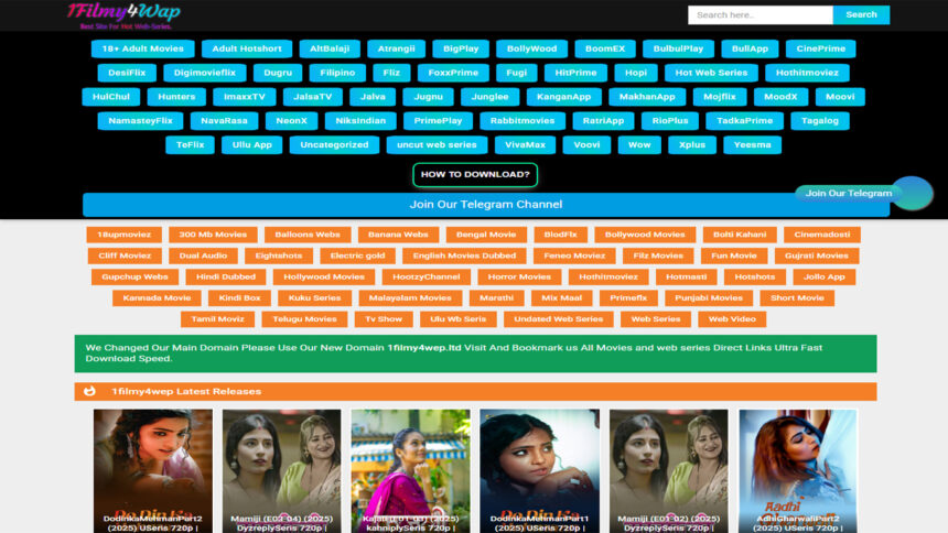 1Filmy4wap 2025: Best Hollywood And Bollywood Movies Site