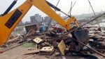 Bulldozers roared in Faridabad, demolishing illegal constructions