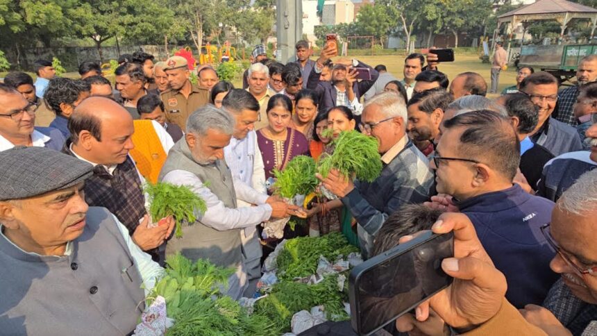 The role of common people is most important in making the city beautiful: Krishna Pal Gurjar