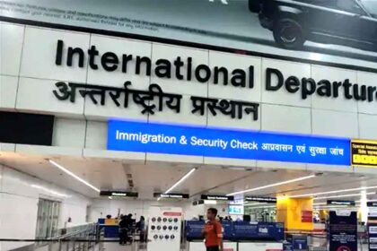 British national escapes from immigration area at Delhi airport