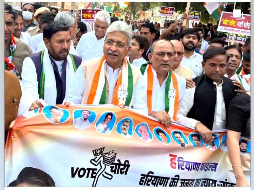 BJP is committing theft by tampering with EVMs, rigging votes and tampering with batteries: Rao Narendra