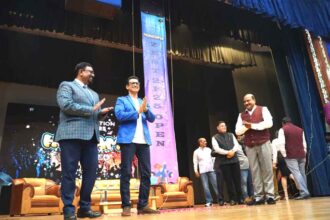 Actor Sharman Joshi inaugurates Zest Hungama 2025 at Lingaya's Vidyapeeth
