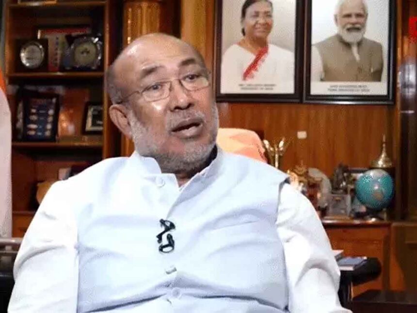 SC said – Biren Singh's audio clip was tampered with