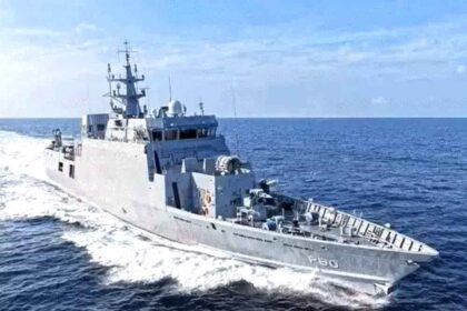Indigenous warship INS Mahe inducted into Indian Navy: Will search for enemy submarines at sea