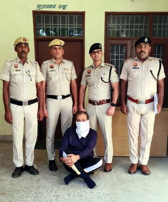 Police arrested the accused who was absconding for seven years in a scam worth crores.