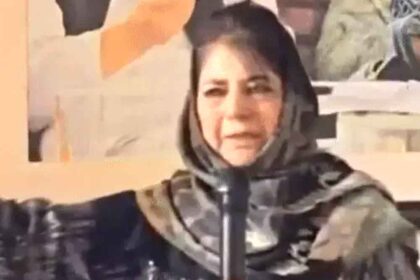 Mehbooba said – Kashmir's problems echoed in front of the Red Fort.