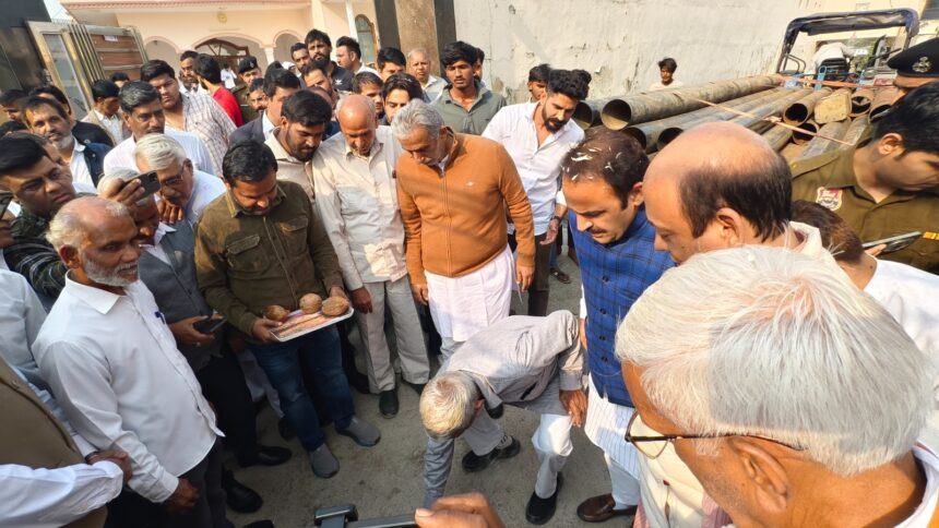 Connecting villages with the mainstream of development is our priority: Krishan Pal Gurjar