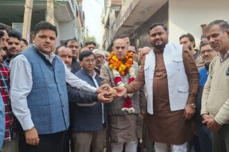 Murari Bihari streets will be constructed for development work in Ballabhgarh at a cost of Rs 42 lakh: Moolchand Sharma