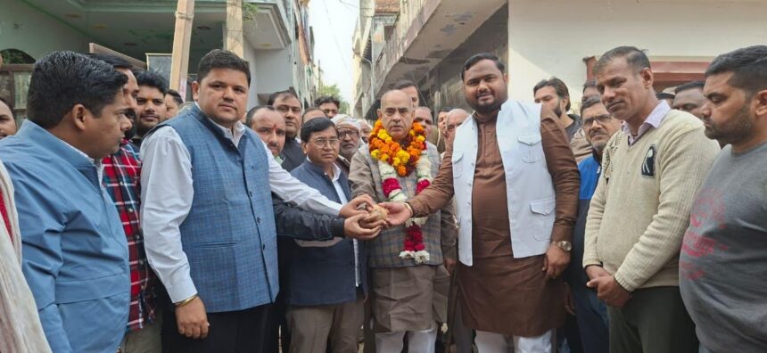 Murari Bihari streets will be constructed for development work in Ballabhgarh at a cost of Rs 42 lakh: Moolchand Sharma