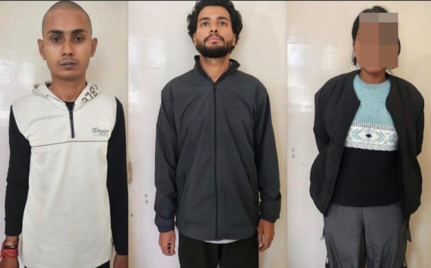 Three accused arrested for cheating a retired bank employee of Rs 96 lakh