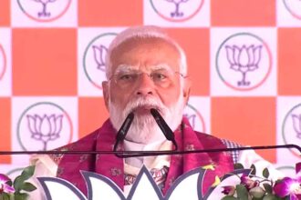 "RJD members learn extortion from 'R' and ransom from 'F'": PM Modi in Bhagalpur: "Their schools train scams from 'G' and nepotism from 'P'."
