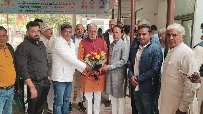 Manoj Bhadana expressed his gratitude to Minister Krishan Pal Gurjar for making him a member of the Ministry of Telecommunications.