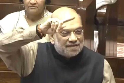 Shah said that opposition to Vande Mataram is in the blood of the Gandhi family.