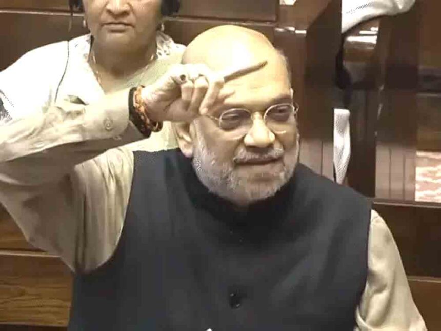 Shah said that opposition to Vande Mataram is in the blood of the Gandhi family.