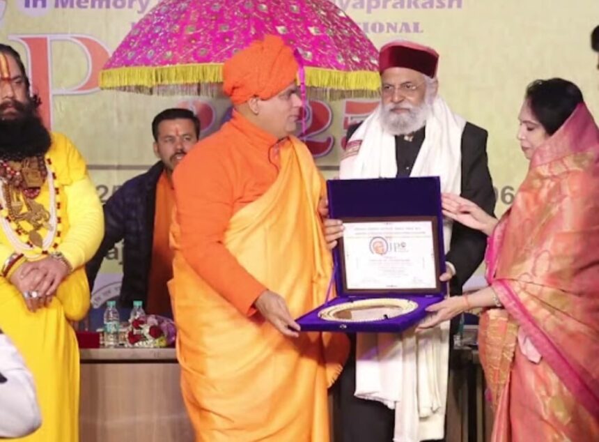 Renowned environmentalist Gyanendra Rawat honored with Lifetime Achievement Award.