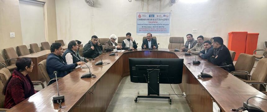 Training organized to expedite the process of legalizing water and sewer connections.