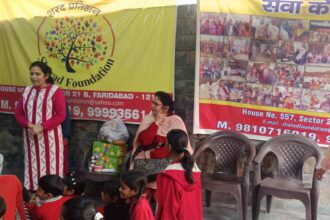 Children had a blast at the Sharad Foundation on the occasion of Christmas.