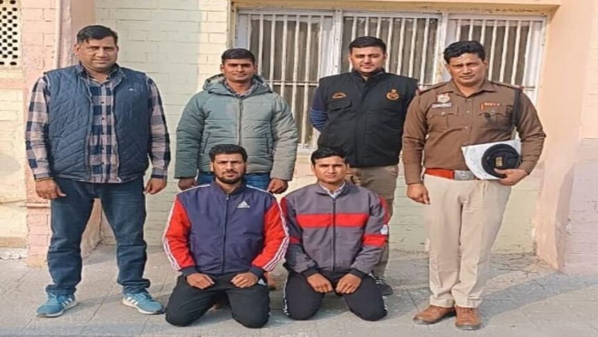 Faridabad police have arrested two accused in a case of attempted murder.