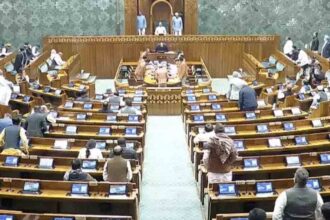 MPs hold overnight protest on the steps of Parliament.