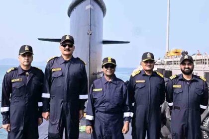 President Murmu travelled on the submarine INS Vaghsir: becoming the second president to do so.