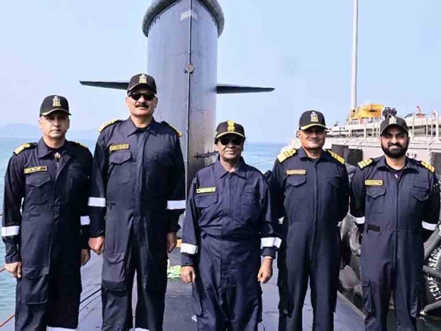 President Murmu travelled on the submarine INS Vaghsir: becoming the second president to do so.