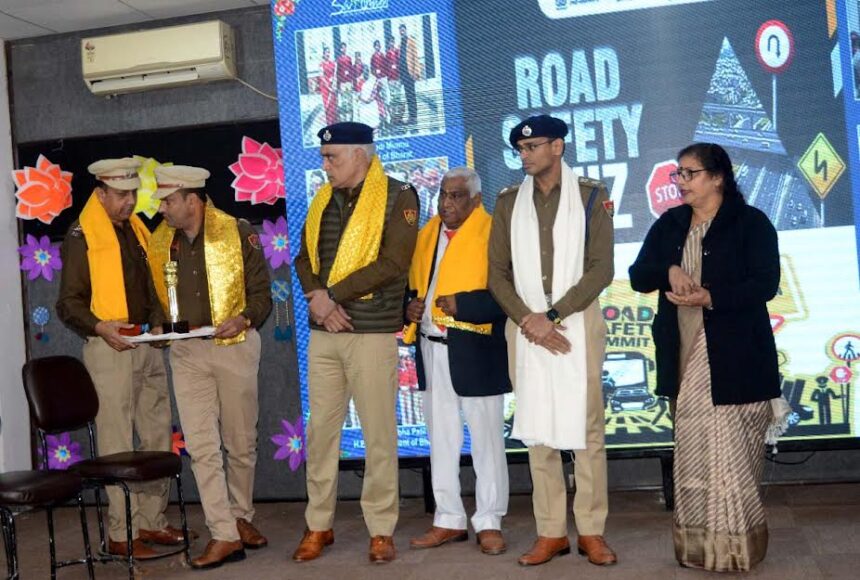 The third phase of the road safety quiz competition 2025-26 was successfully organized.