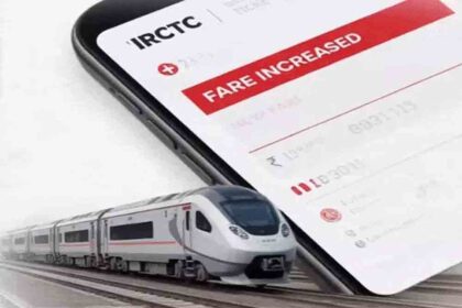 Train fares have increased; passengers will have to pay 1-2 paise more per kilometer.