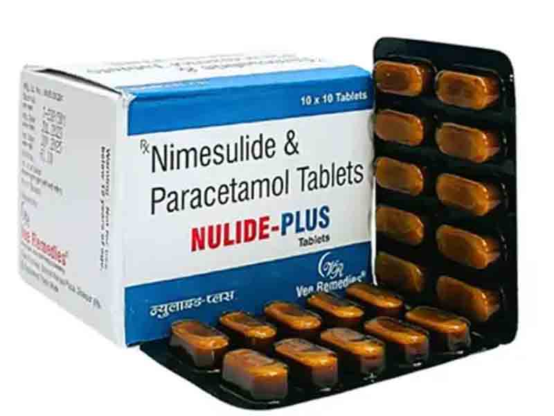 The manufacture and sale of nimesulide drugs containing more than 100 mg is banned.