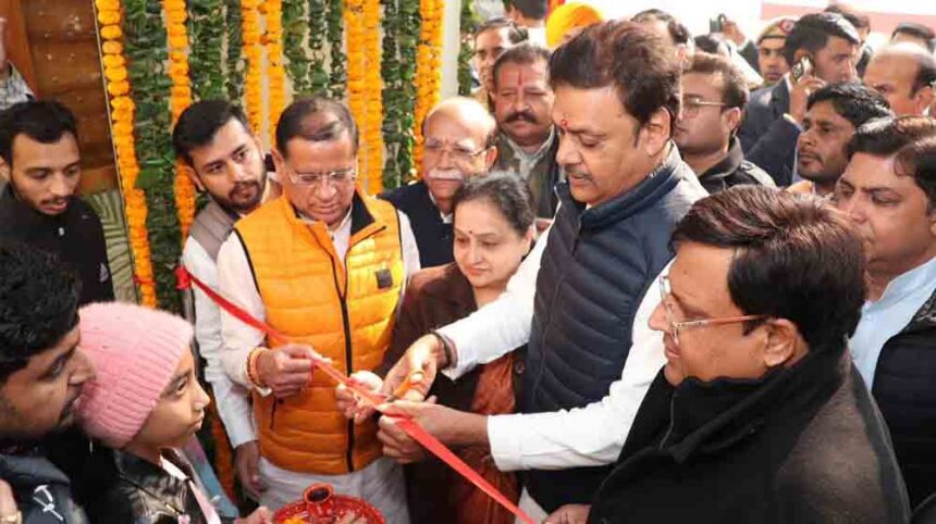 Cabinet Minister Vipul Goel inaugurated the library building of 'Atal Library' in Faridabad!
