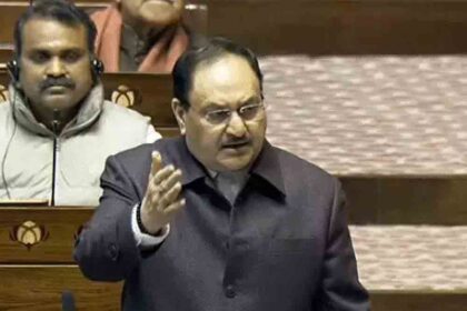 The slogan 'Modi, your grave will be dug' caused an uproar in Parliament.