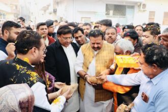 Roadmap prepared for the overall development of Old Faridabad: Cabinet Minister Vipul Goel