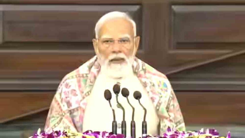 Modi said: TMC is making infiltrators into voters; by settling them, the rights of the poor are being snatched away.