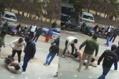 In Delhi, a young man was beaten in the middle of the street after his pants were pulled down; he was dragged out of his house.