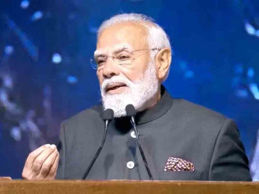 Modi said that Buddha's relics were brought to India after 125 years.