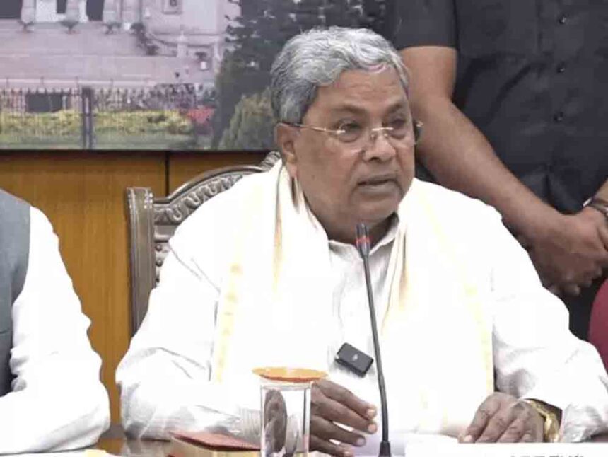 Siddaramaiah said, "By abolishing MNREGA, the government has killed Gandhi a second time."