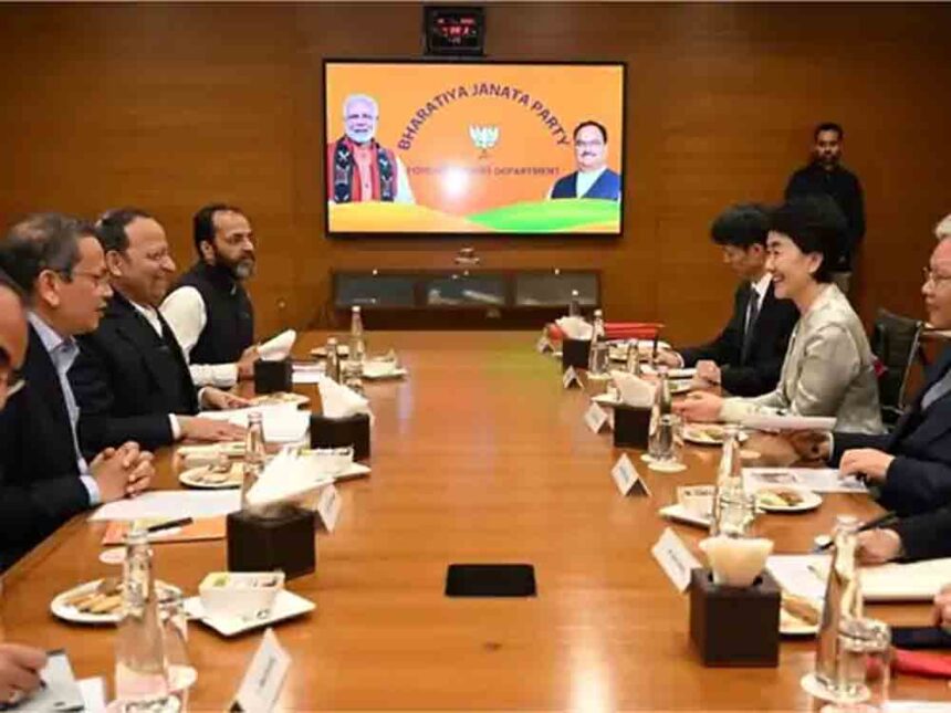 The Congress party asked: What secret agreement exists between the BJP and China?