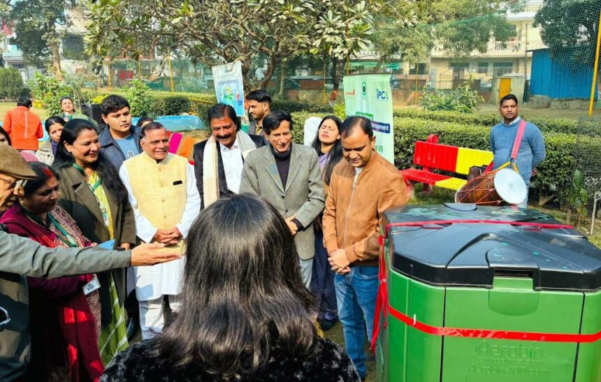 Aerobins will allow waste to be converted into compost and reused: Dhirendra Khadgata