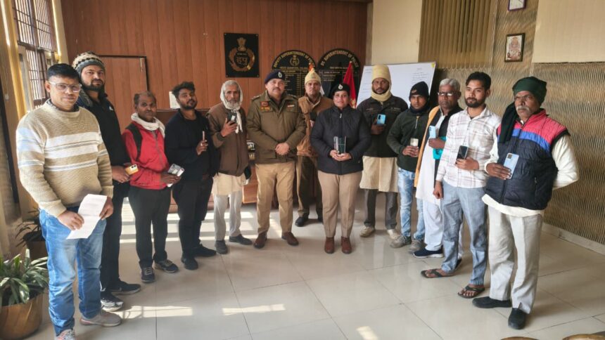 If your mobile phone is lost, immediately file a complaint on the CEIR portal to prevent its misuse - Varun Singla, SP Palwal