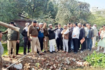 MLA instructed the illegal occupants to remove the encroachment