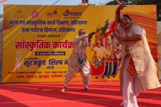 Artists enthral audience with their mesmerizing performances at Surajkund Crafts Festival 2026