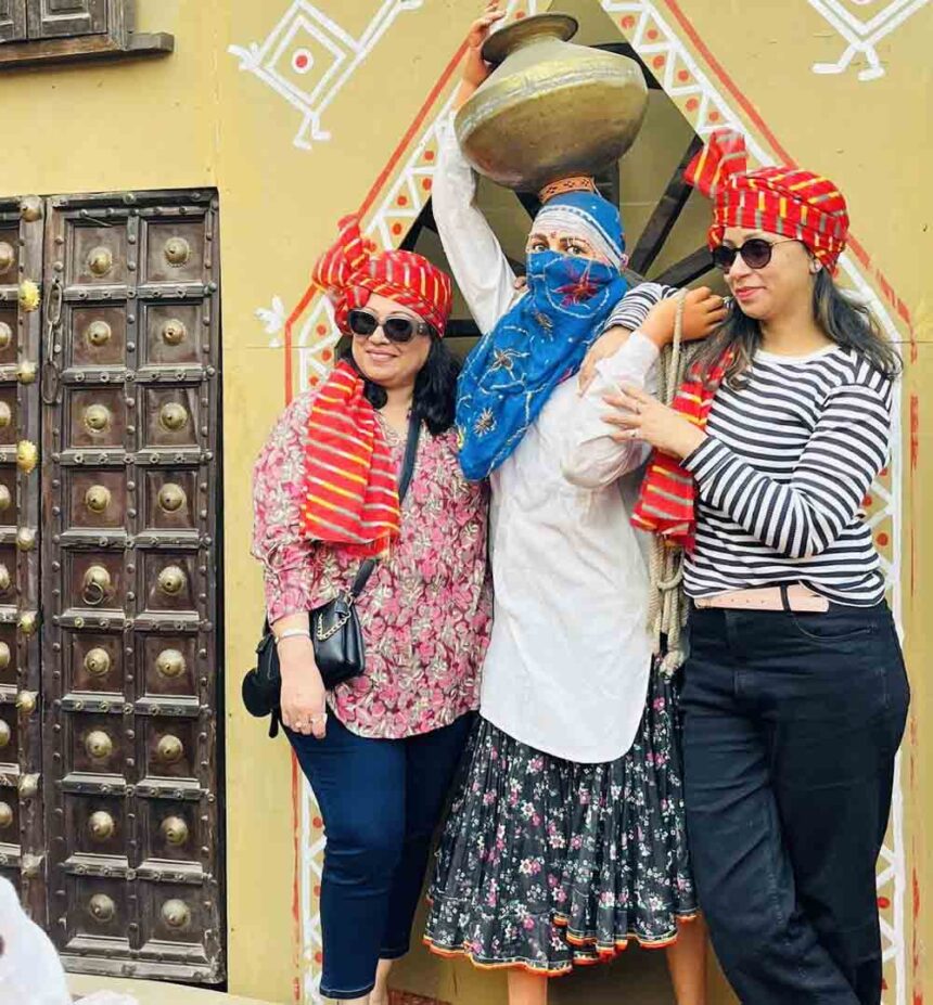 Selfie points become the first choice of tourists at the heritage cultural exhibition of Haryana 'Apna Ghar'