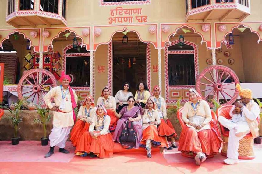 If you come to Surajkund and don't see 'Haryana Apna Ghar', you haven't seen anything.