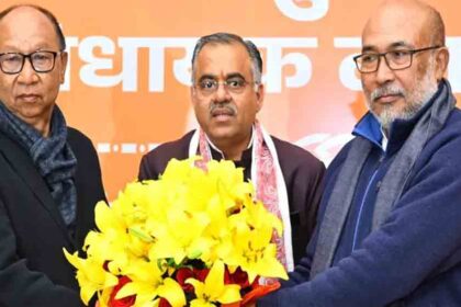 Khemchand stakes claim to form government in Manipur; swearing-in at 6 pm