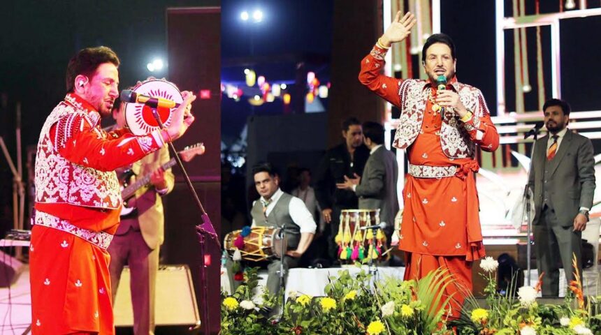 The magic of Gurdas Maan's singing spread on the stage of Surajkund.