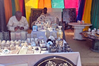 The audience was immersed in the Haryanvi folk colours at the main Chaupal of Surajkund International Crafts Fair.